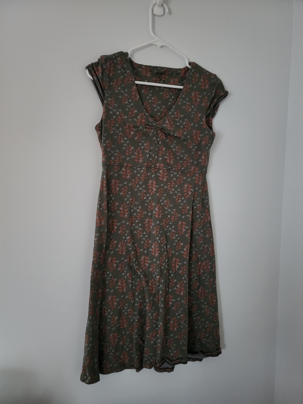 Toad&Co Rosemarie Dress Foubd Forest Dusy Olive - S